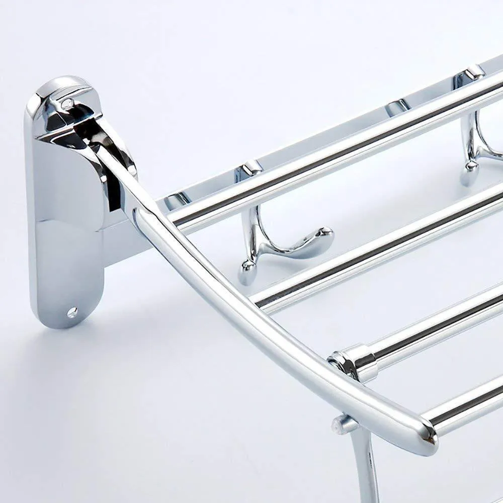 314 Bathroom Accessories Stainless Steel Folding Towel Rack