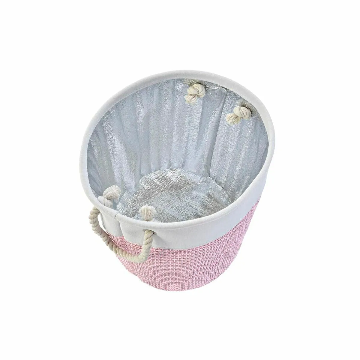 DKD Home Decor Polyester Basket Set, 40 x 40 x 49 cm - 2 Units