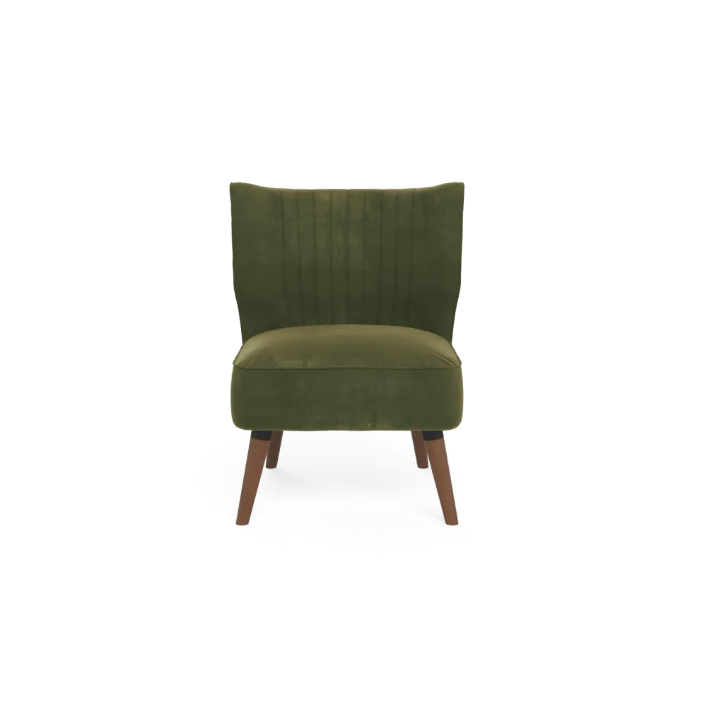 Bottle Green Accent Chair