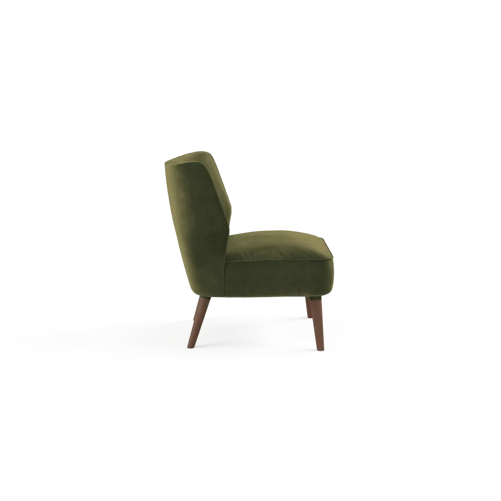 Bottle Green Accent Chair