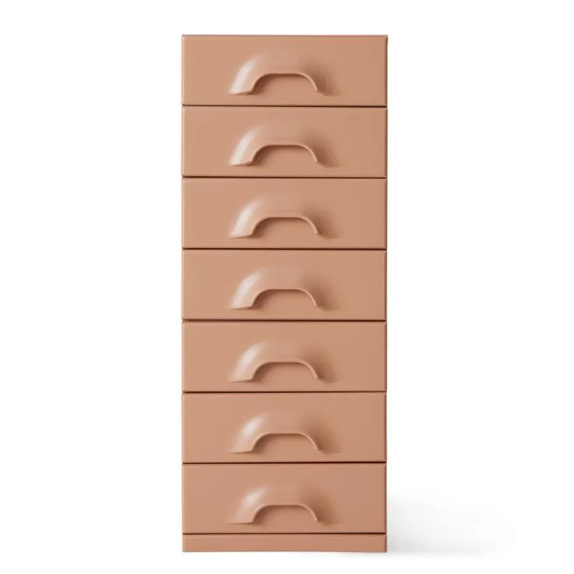 Chest of 7 Drawers, Blush