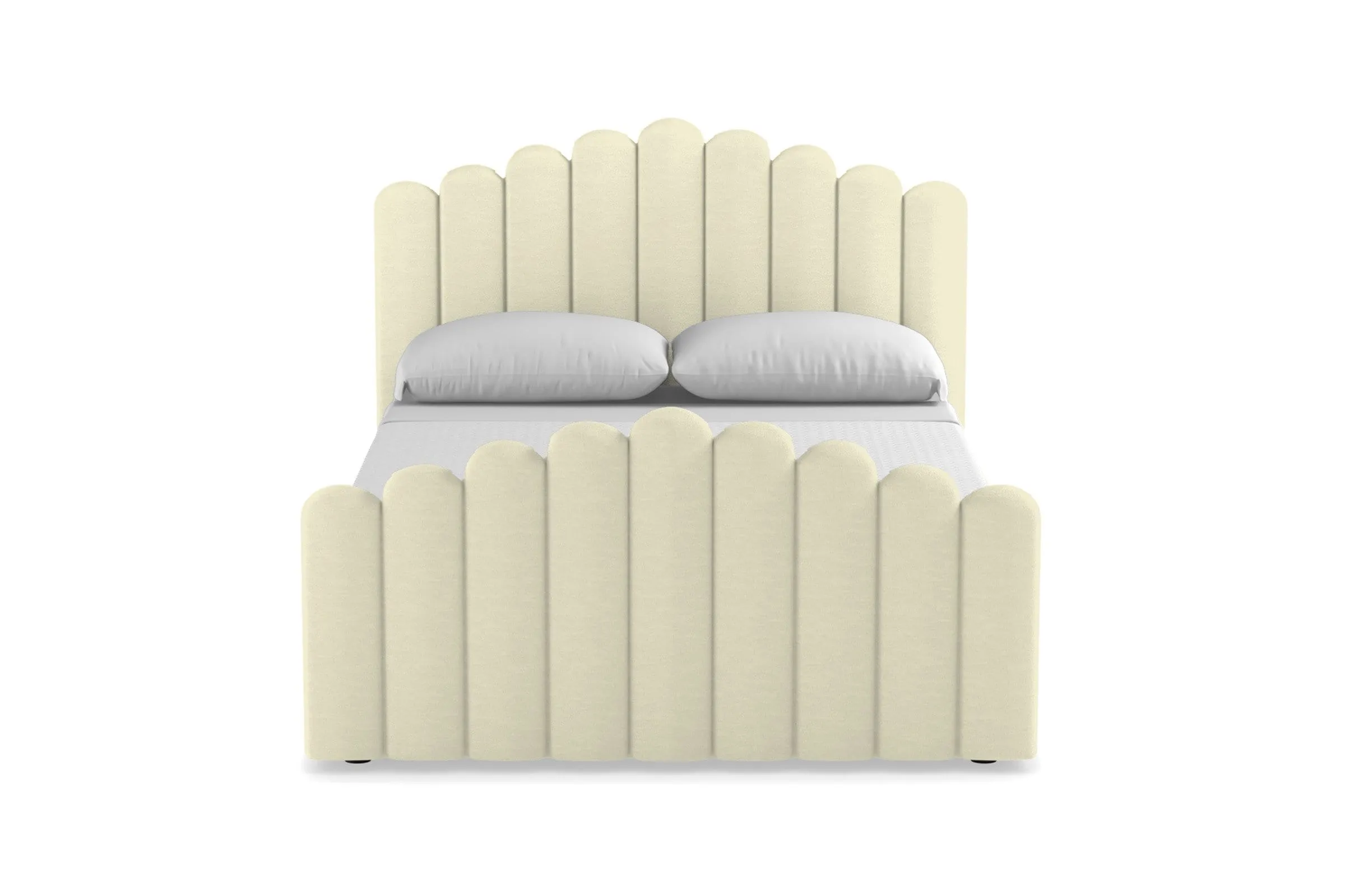 Coco Upholstered Bed :: Size: California King