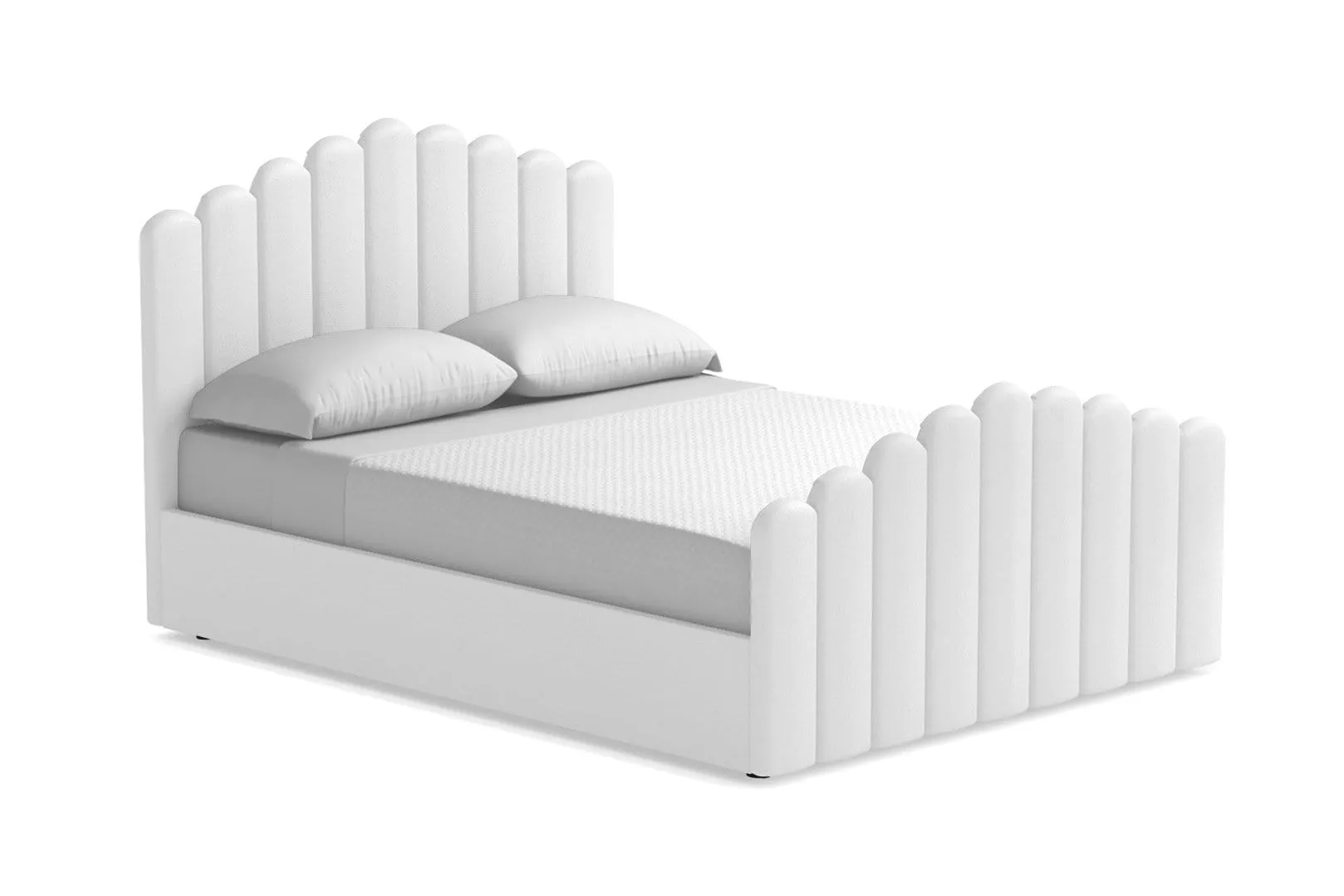 Coco Upholstered Bed :: Size: California King