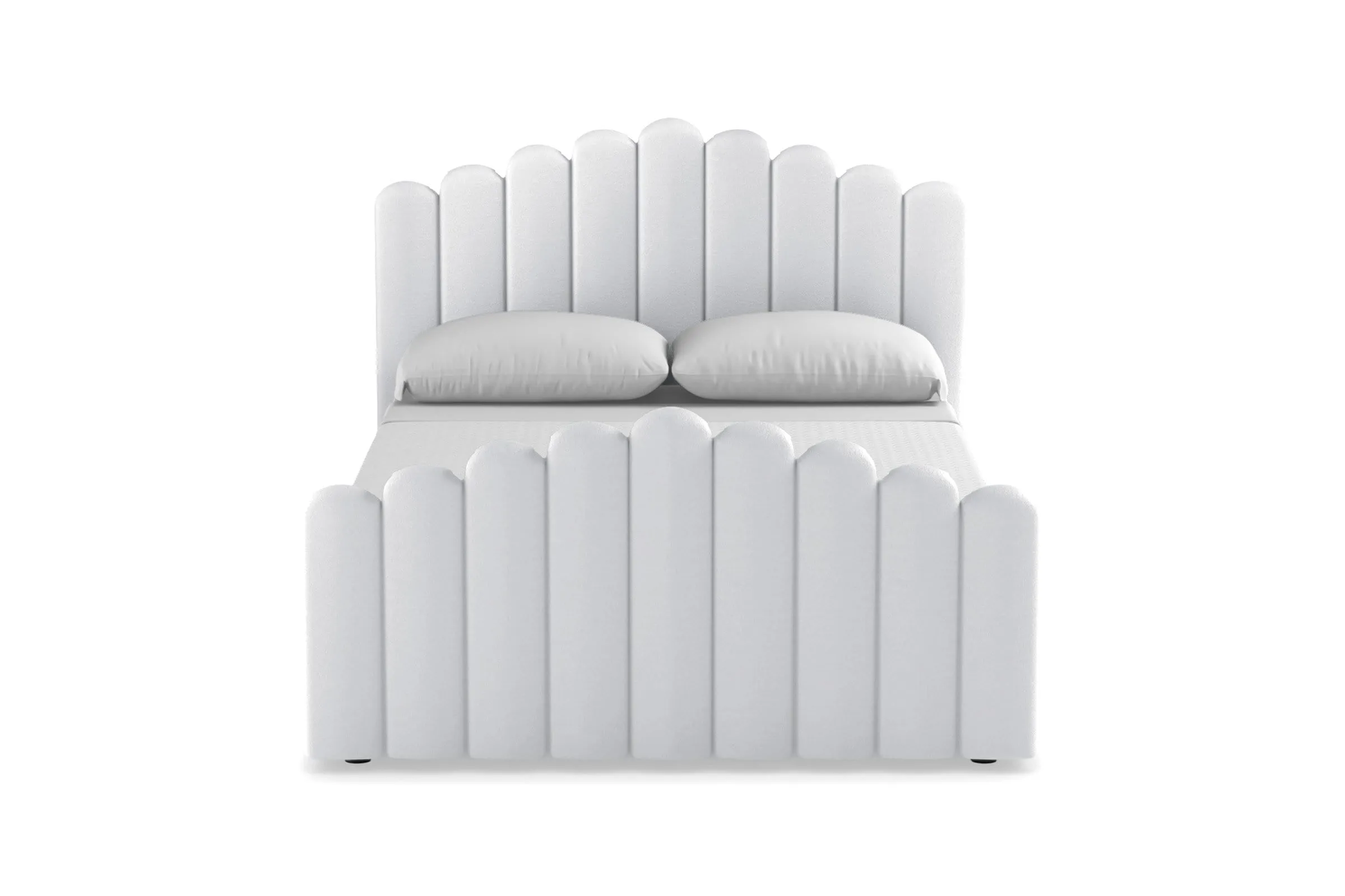 Coco Upholstered Bed :: Size: California King