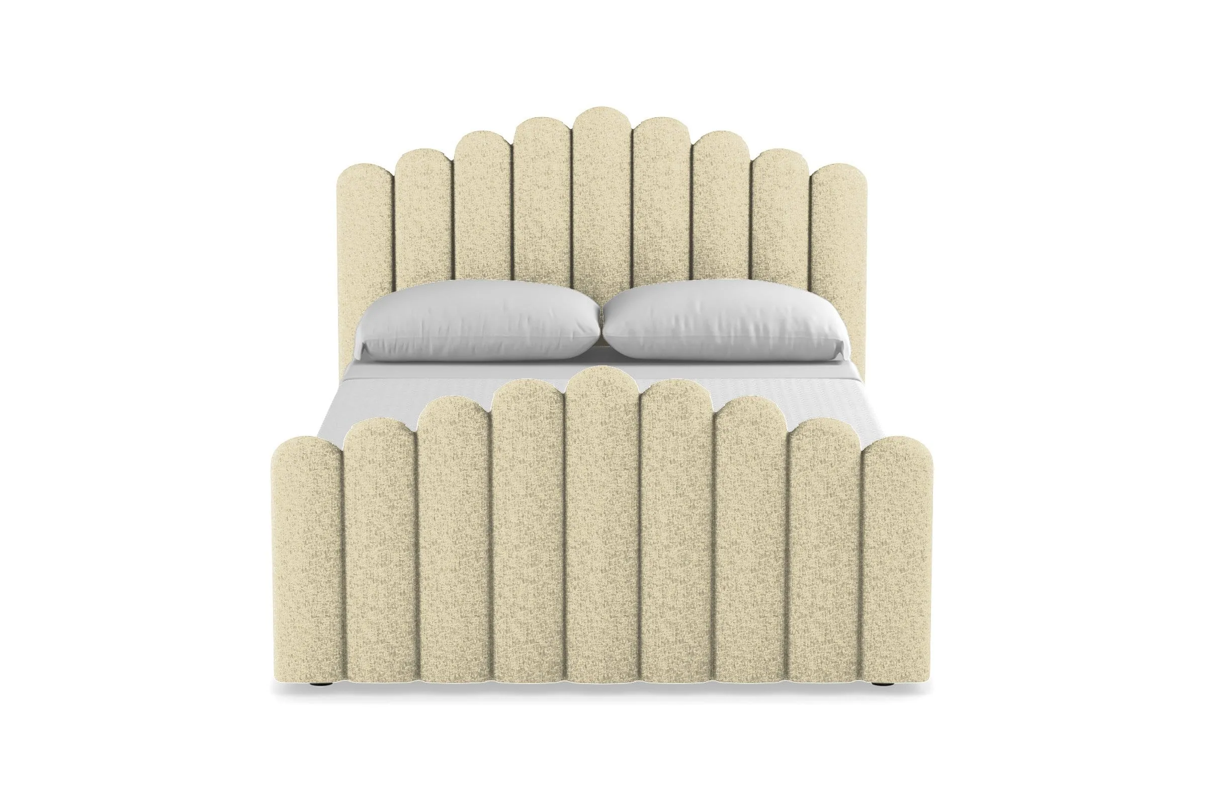 Coco Upholstered Bed :: Size: California King