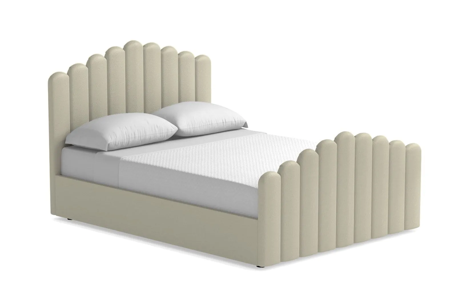 Coco Upholstered Bed :: Size: California King