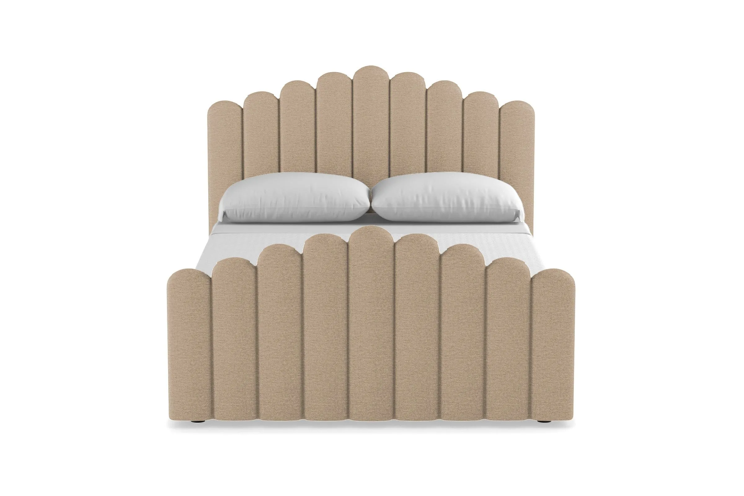 Coco Upholstered Bed :: Size: California King