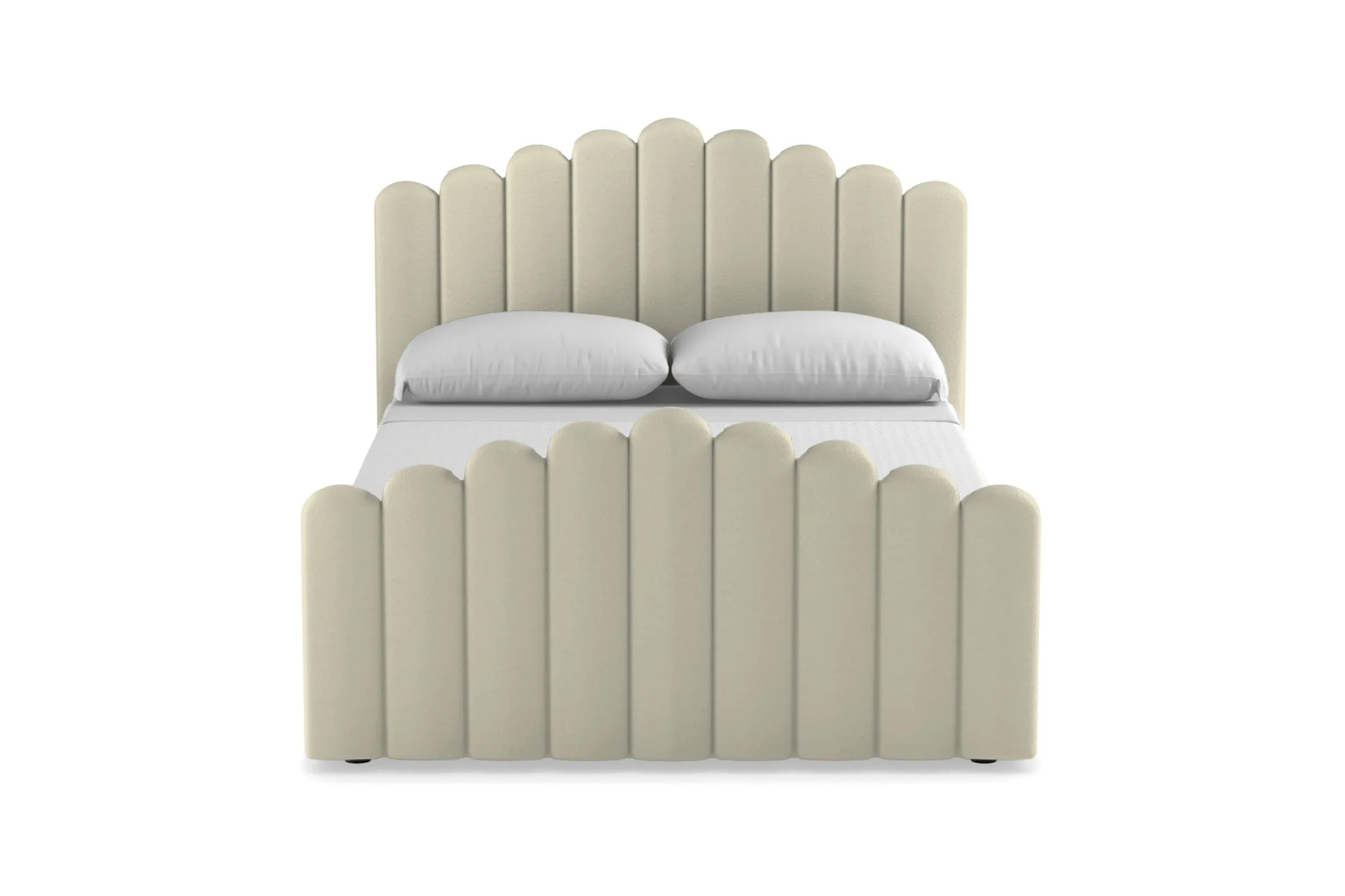 Coco Upholstered Bed :: Size: California King