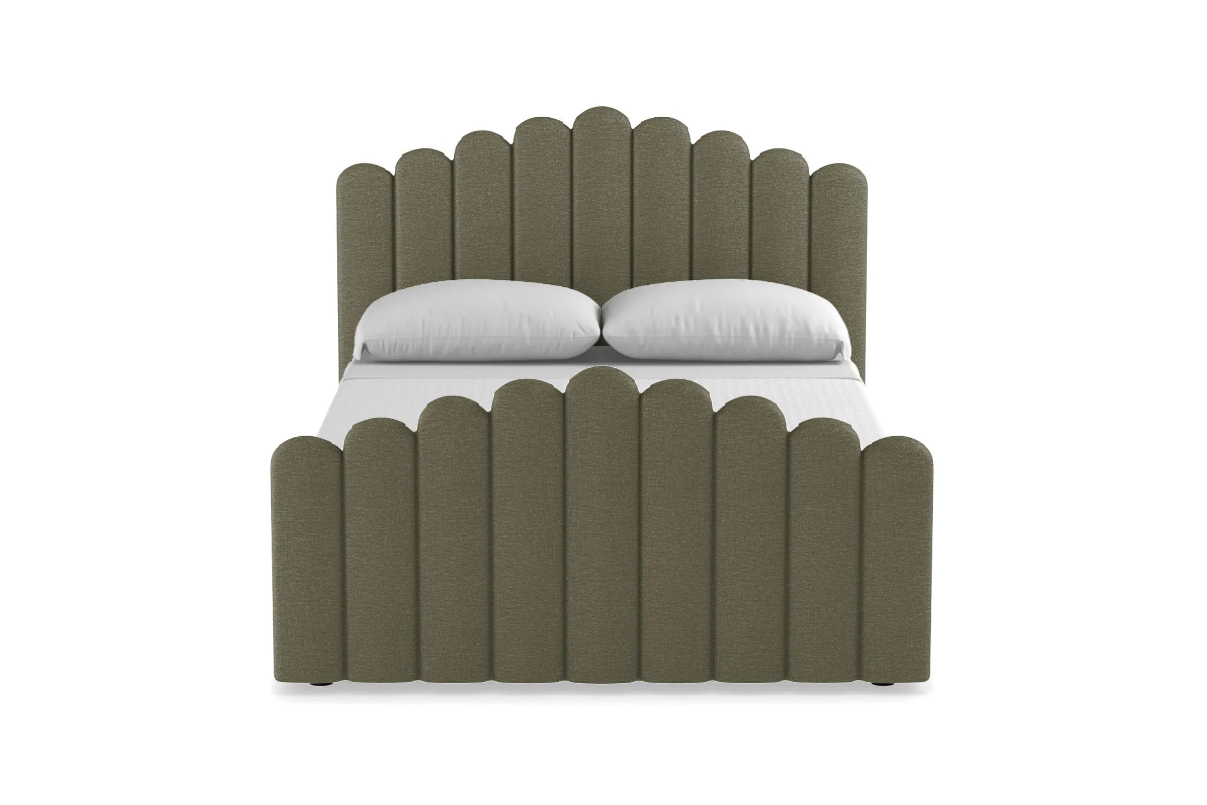 Coco Upholstered Bed :: Size: Queen