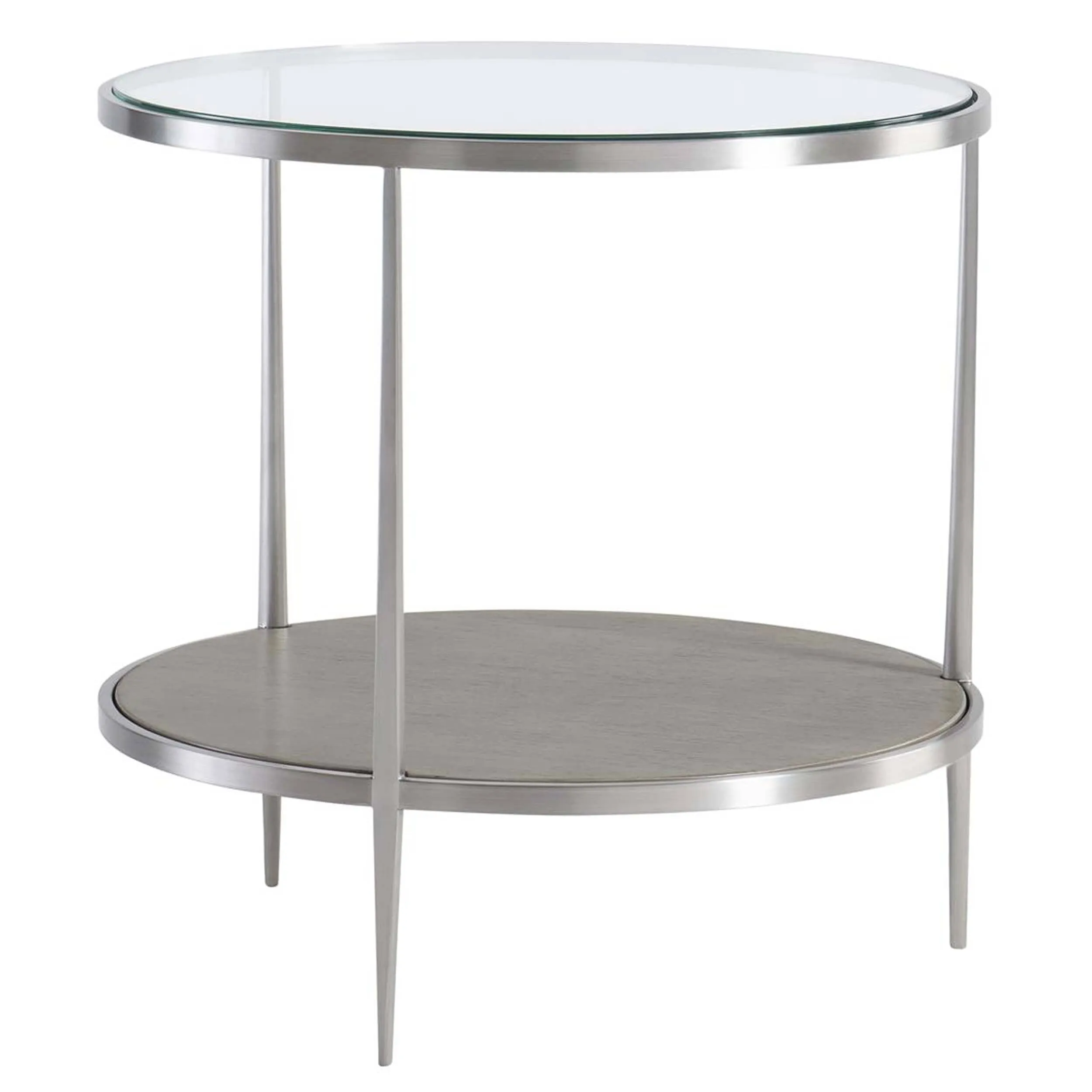 Cornelia Round Side Table, Nebbia