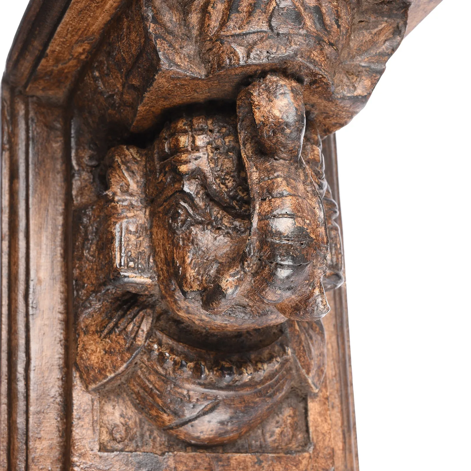 Elephant Shelf Bracket From Rajasthan