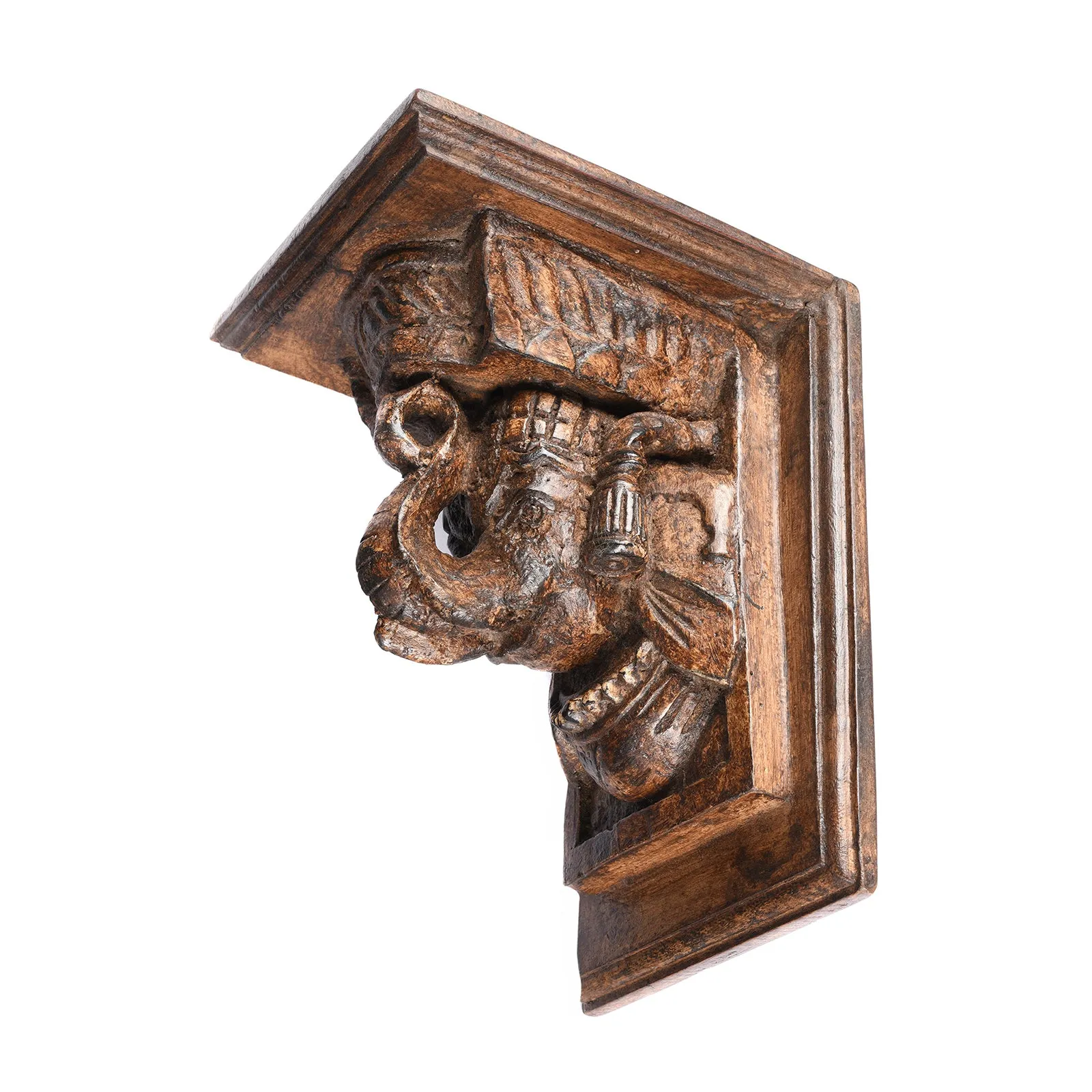 Elephant Shelf Bracket From Rajasthan