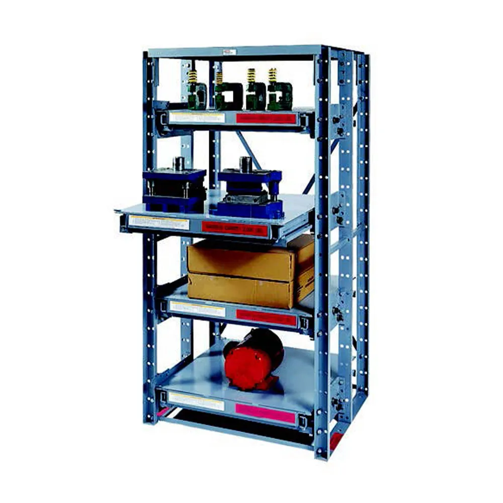 Expandable Roll-Out Shelf Rack - 2000 lbs per Shelf, Easy Access