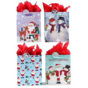 Extra Large Christmas For You Printed Bag, 4 Designs