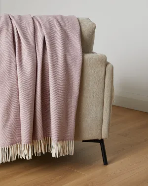 Foxford Maeve Extra Large Cashmere and Wool Throw