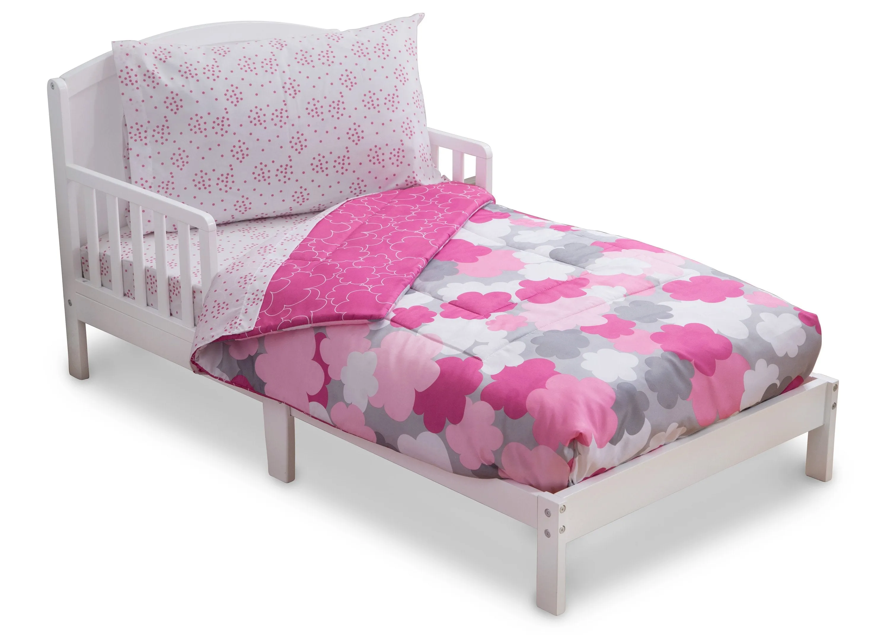 Girls 4-Piece Toddler Bedding Set