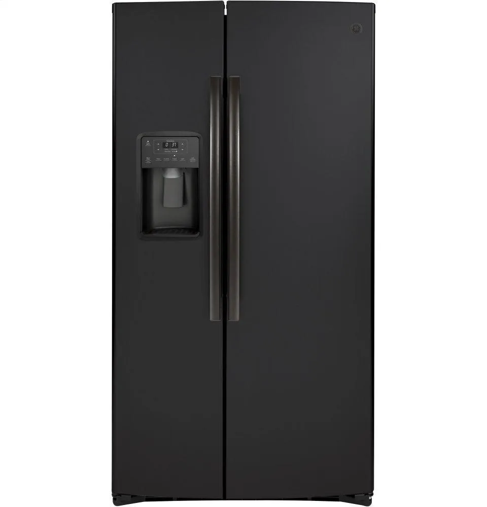 GZS22IENDS GE® 21.8 Cu. Ft. Counter-Depth Side-By-Side Refrigerator