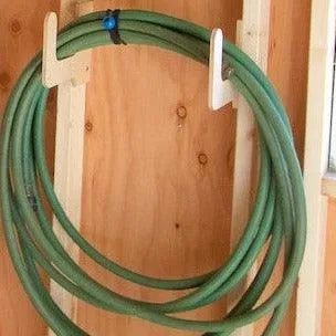 Hose Organizer, Shed organization, Yard tool Storage Shed, garden tool