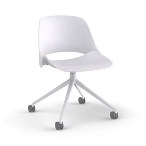 Humanscale Trea, White Powder Backrest and Seat