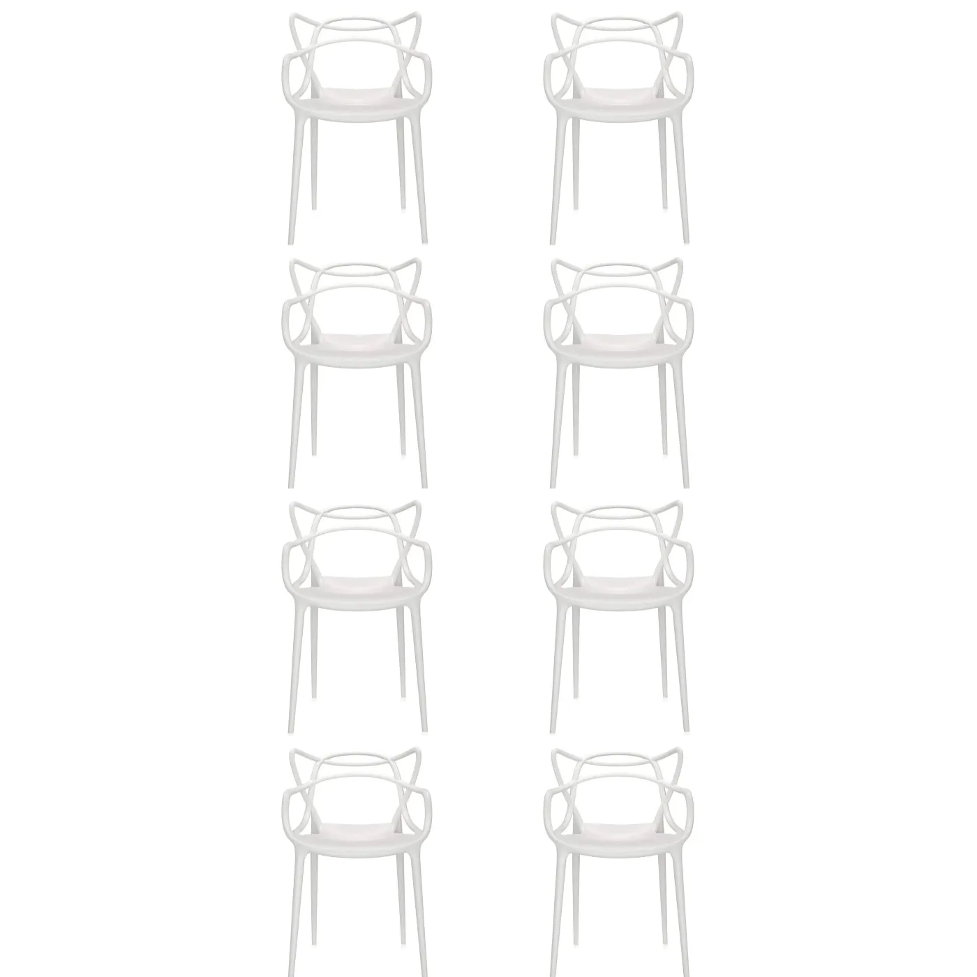 Kartell Masters Dining Chair Bundle Set