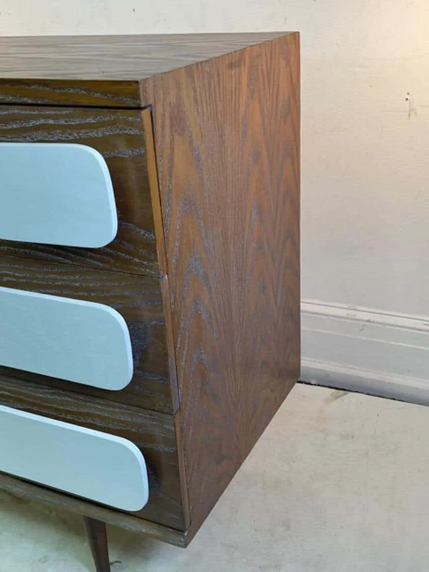 Modern Gio Ponti Style Nightstands or Chests of Drawers