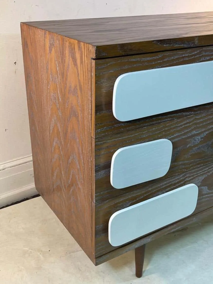 Modern Gio Ponti Style Nightstands or Chests of Drawers