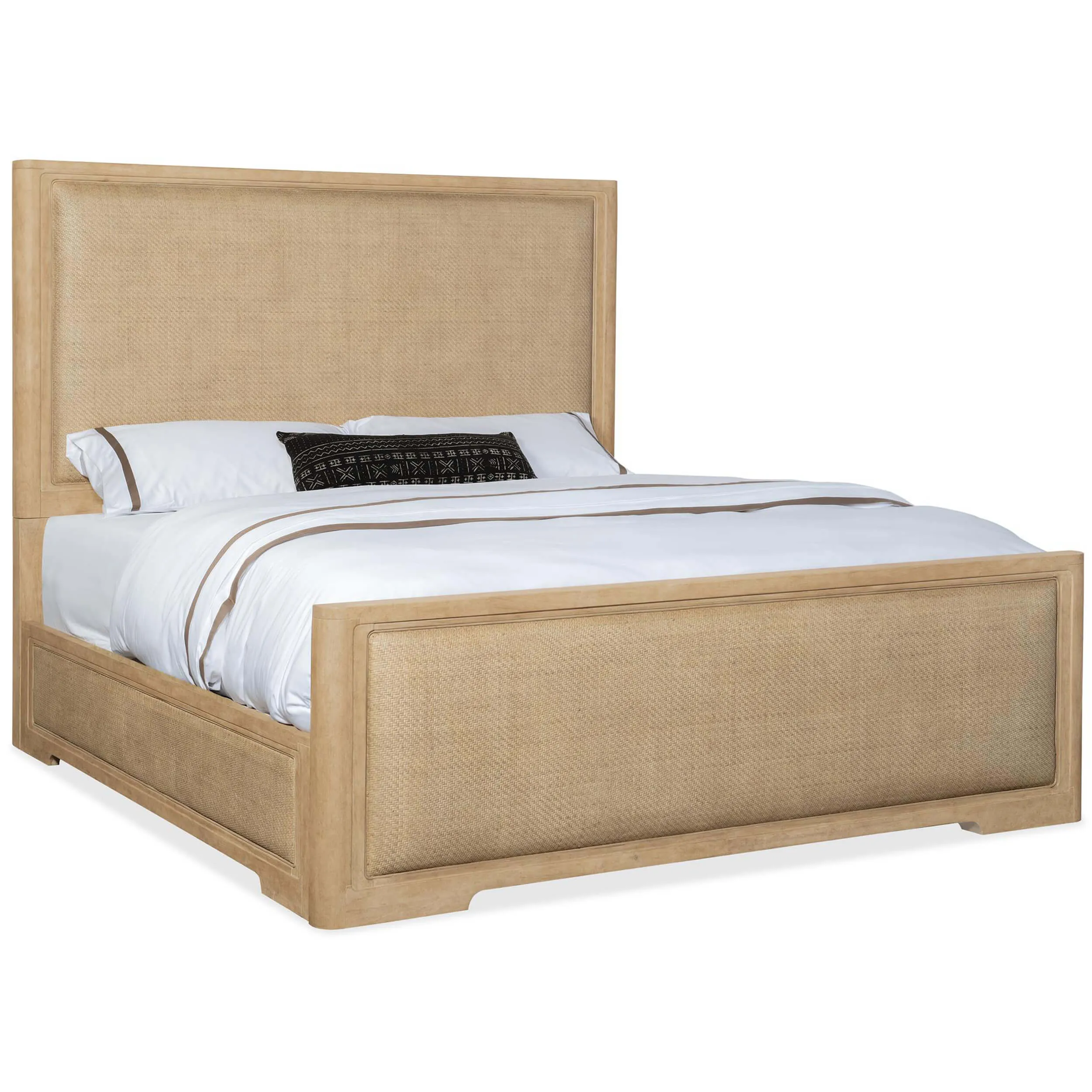 Retreat Cane Panel Bed, Dune