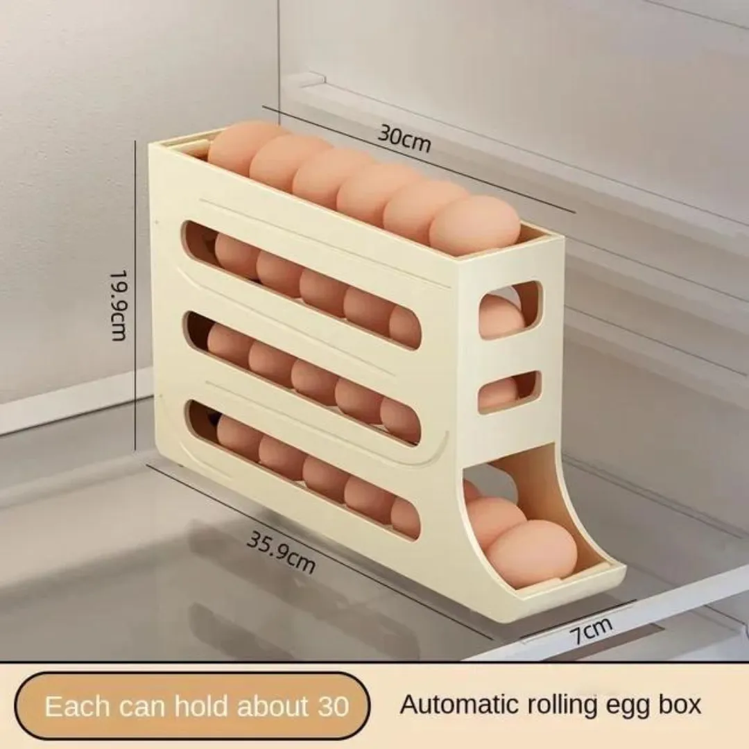 Rolling Egg Storage Box