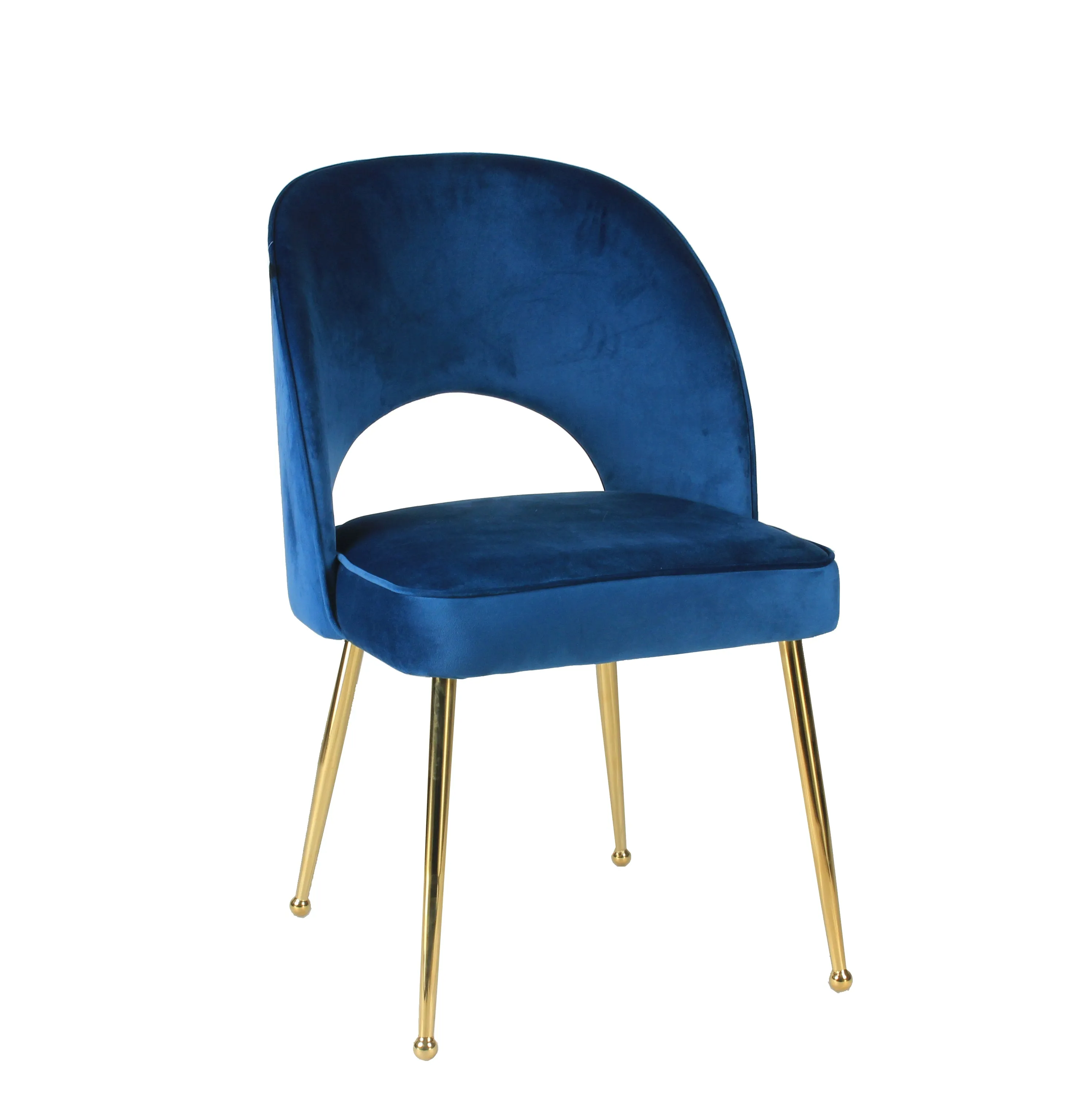 Set of 2 Royal Blue Accent Chairs