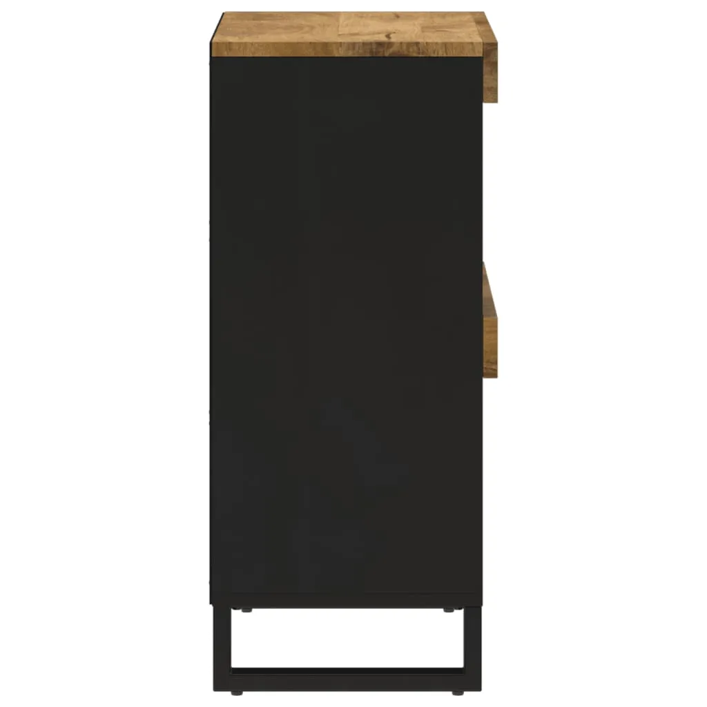 Side Cabinet 85x33x75 cm Solid Wood Mango