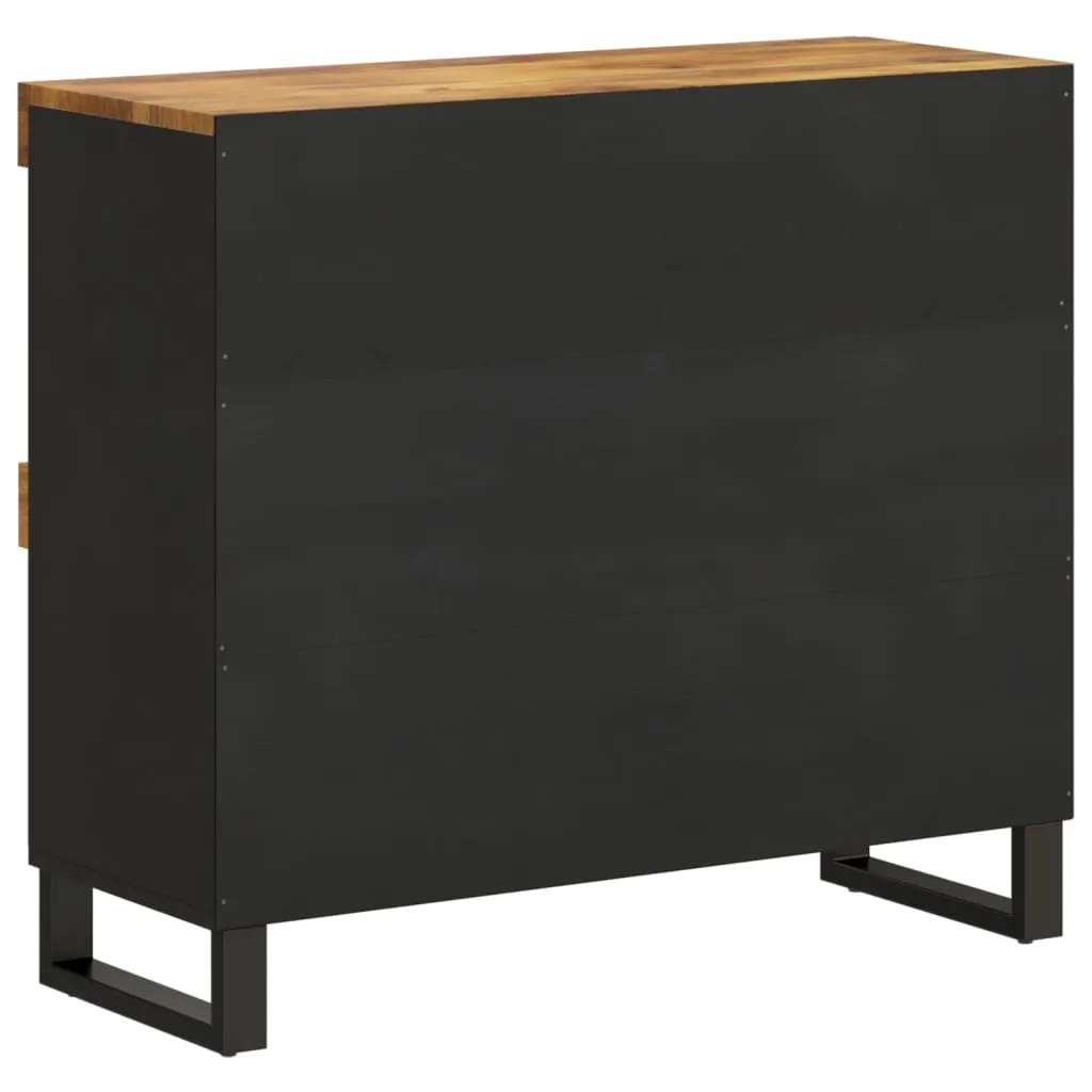 Side Cabinet 85x33x75 cm Solid Wood Mango