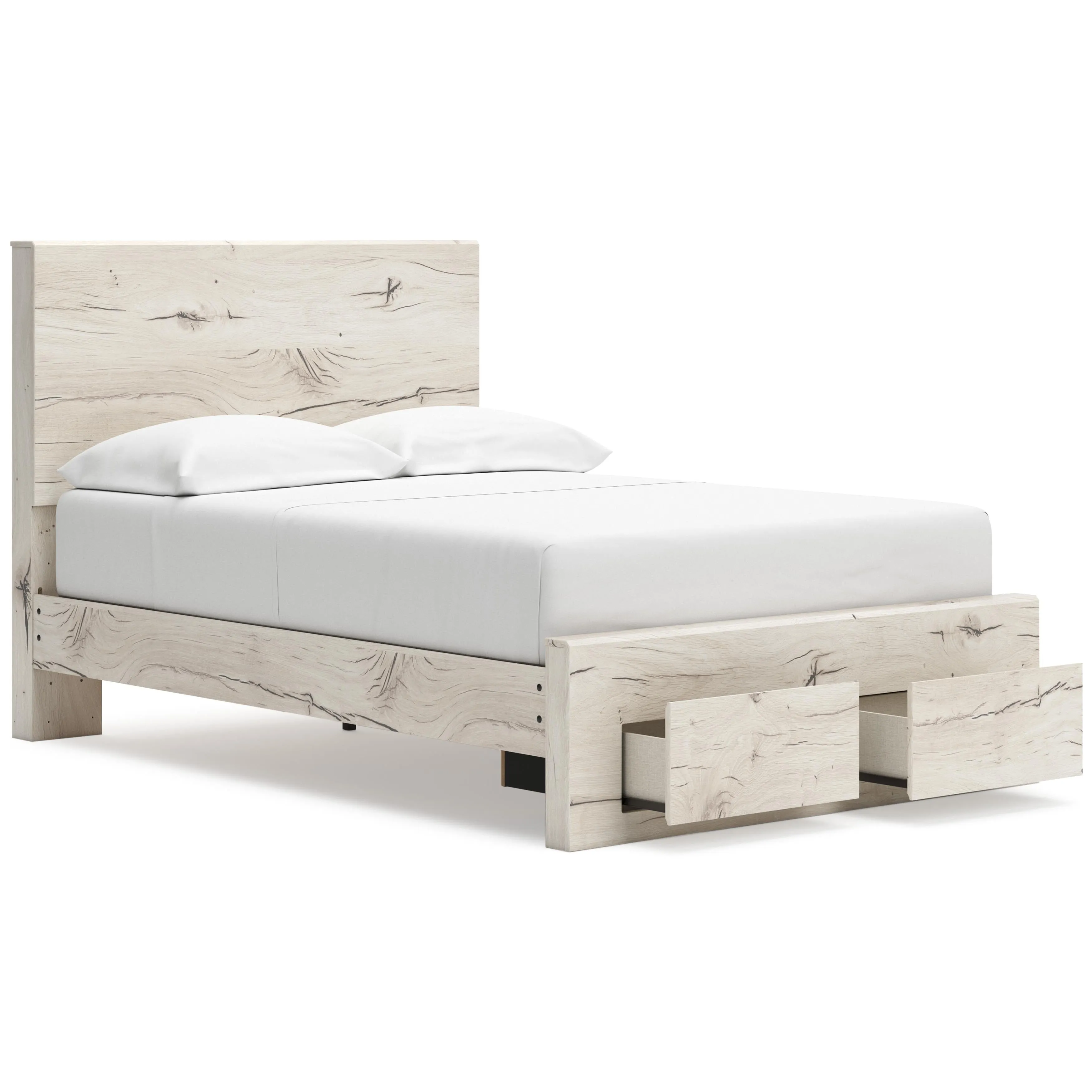 Signature Design by Ashley Lawroy Full Panel Bed with Storage B2310-87/B2310-84S/B2310-89/B100-12