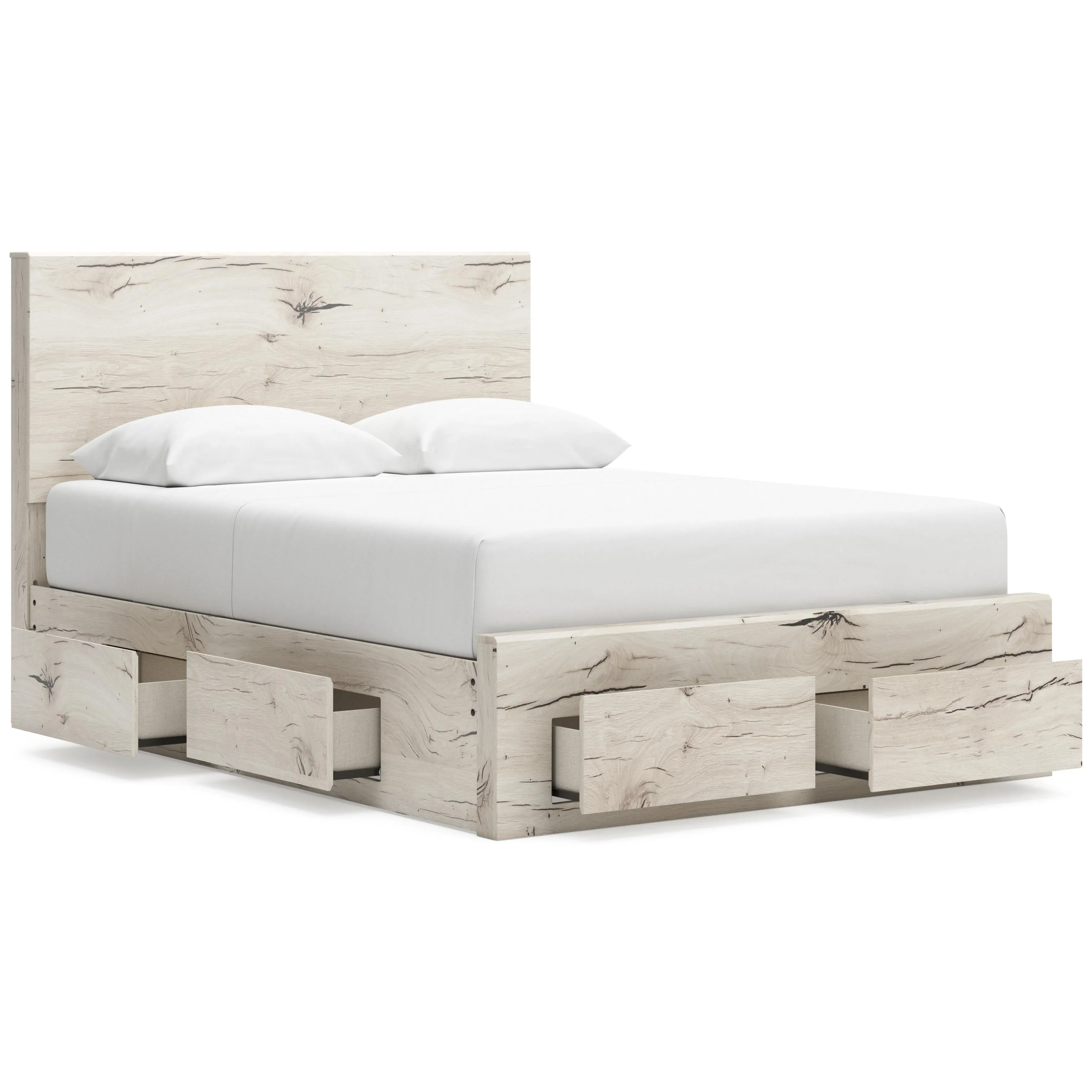 Signature Design by Ashley Lawroy Queen Panel Bed with Storage B2310-57/B2310-54S/B2310-60/B2310-60/B100-13