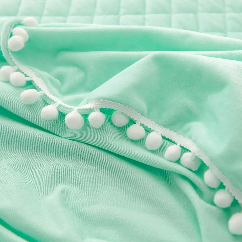 Softy Mint Bed Skirt