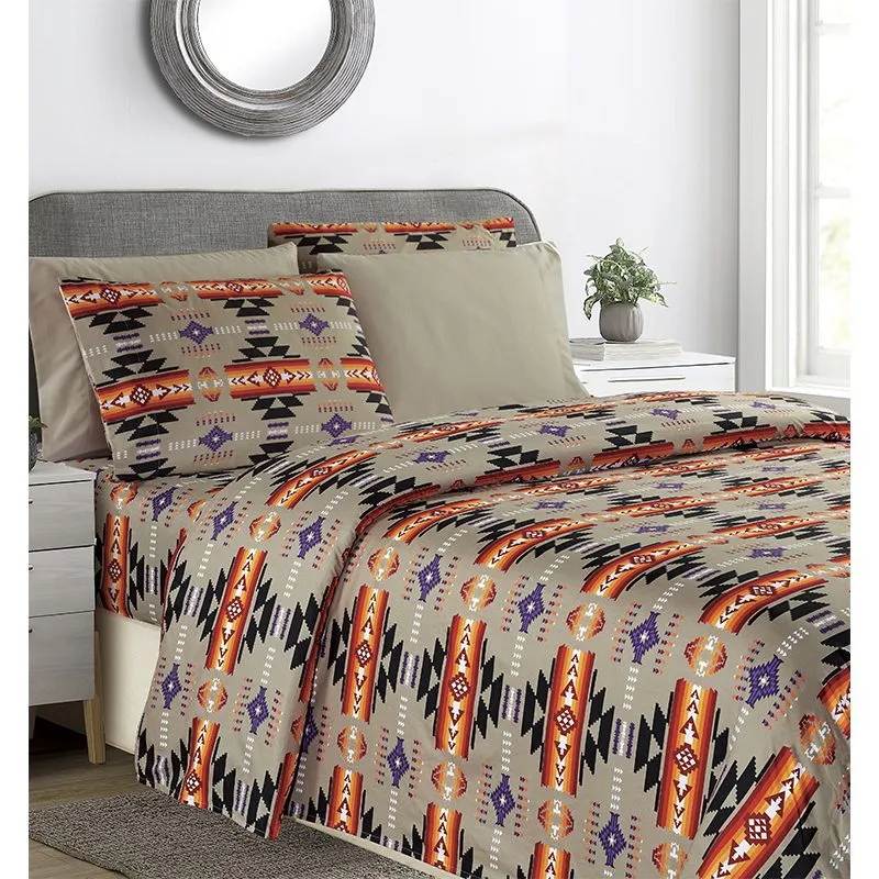 Southwest Design 6PC Sheet Set - Queen, King