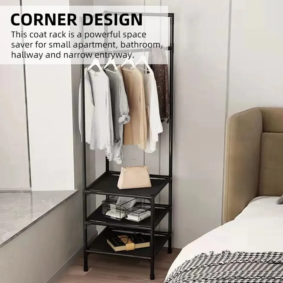 SPACE SAVING CORNER SHELF