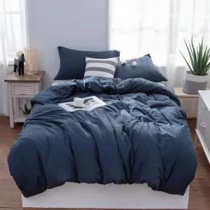 The Loft Navy Bed Set