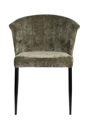 Upholstered Dining Chairs (2) | Dutchbone Georgia